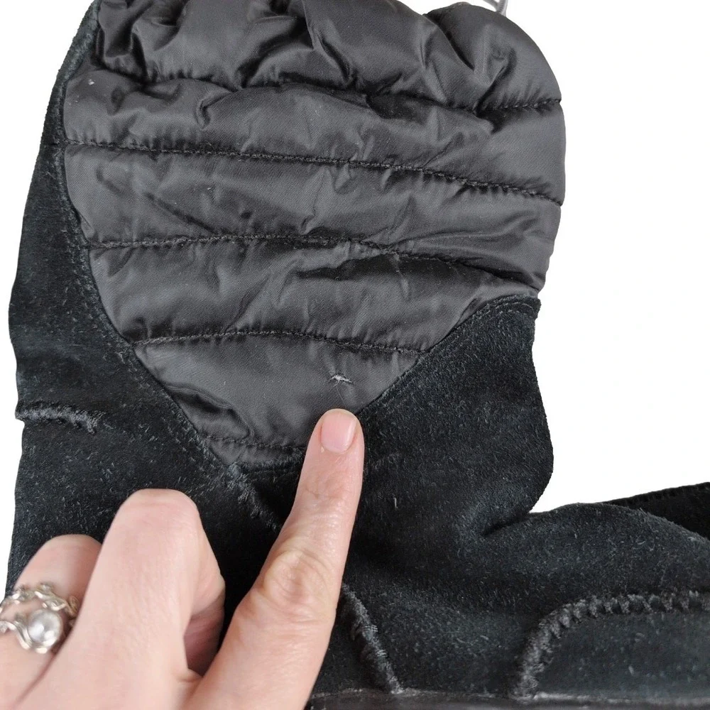 Columbia Women's Black Minx‎ Moccasin Winter Boots Waterproof Omni- Heat Size 9